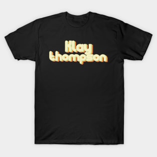 vintage color klay thompson T-Shirt